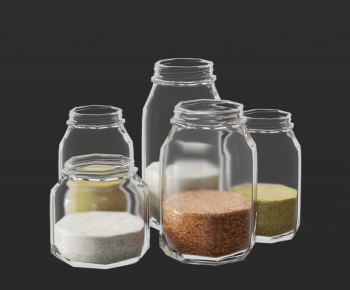 Modern Seasoning Jar-ID:514633896