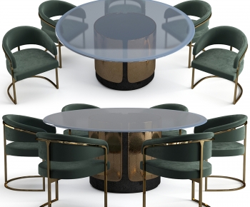 Modern Dining Table And Chairs-ID:438235049