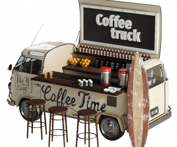 现代咖啡餐车-ID:948669915