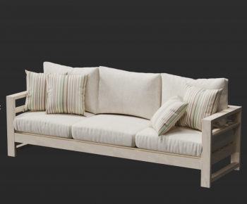 Modern Three-seat Sofa-ID:816447022
