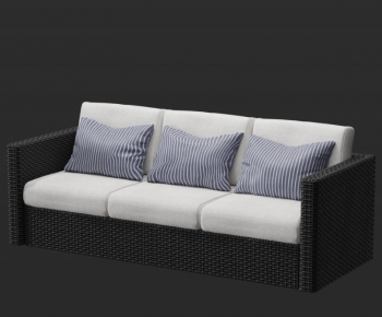 Modern Three-seat Sofa-ID:182782891
