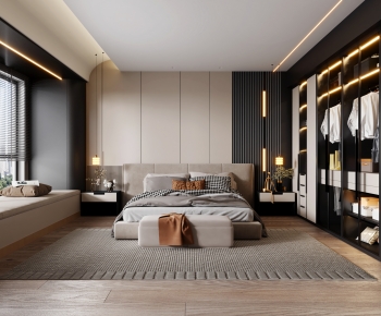 Modern Bedroom-ID:575536971