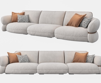 Modern Three-seat Sofa-ID:867208007