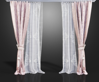 Simple European Style The Curtain-ID:122940064