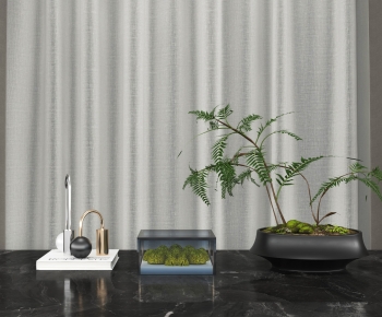 Modern Ground Green Plant Potted Plants-ID:331569912