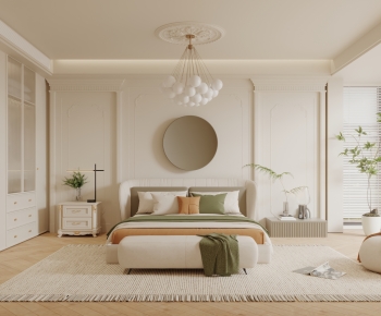 Modern French Style Bedroom-ID:110141996