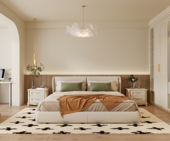 Modern French Style Bedroom-ID:519665004