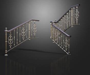 Simple European Style Staircase-ID:753892909