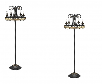 Nordic Style Industrial Style Floor Lamp-ID:216604958