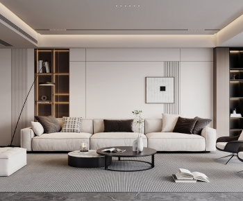 Modern A Living Room-ID:256150012