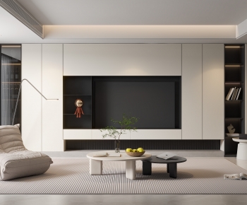 Modern A Living Room-ID:663485053