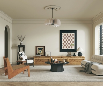 French Style A Living Room-ID:792152886