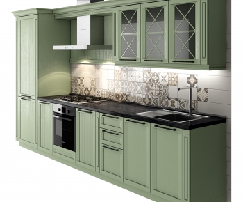 Simple European Style Kitchen Cabinet-ID:952510812