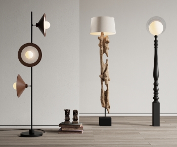 Wabi-sabi Style Floor Lamp-ID:532905107