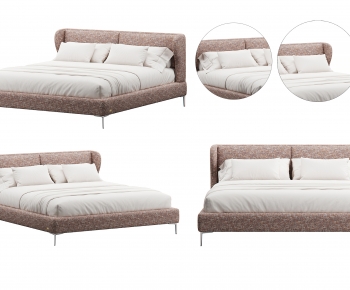 Modern Double Bed-ID:812133078