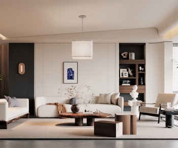 Wabi-sabi Style A Living Room-ID:149183992