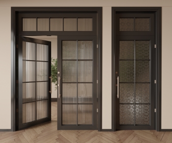 Modern French Style Double Door-ID:604764948