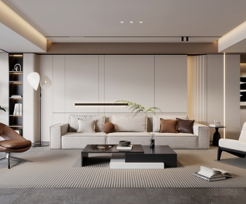 Modern A Living Room-ID:395587923