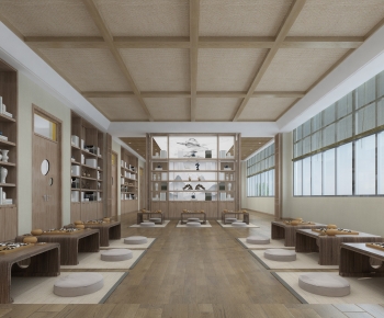 New Chinese Style School Classrooms-ID:742149423