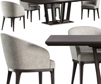 Modern Dining Table And Chairs-ID:299515017