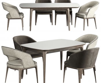 Modern Dining Table And Chairs-ID:305408006