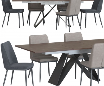 Modern Dining Table And Chairs-ID:250706911