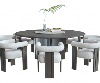Modern Dining Table And Chairs-ID:430365097