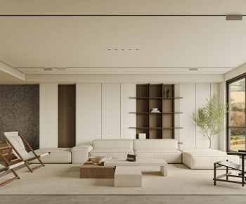 Wabi-sabi Style A Living Room-ID:379384049