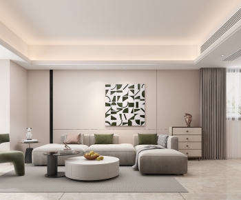 Modern A Living Room-ID:536601077