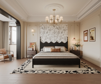 French Style Bedroom-ID:405833965