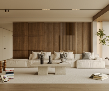 Wabi-sabi Style A Living Room-ID:484905008