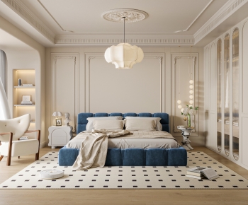 French Style Bedroom-ID:117784022