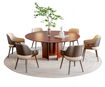 Modern Dining Table And Chairs-ID:189745909