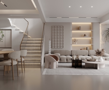 Modern A Living Room-ID:119302991