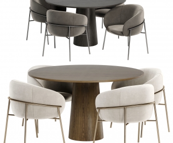 Modern Dining Table And Chairs-ID:866050762
