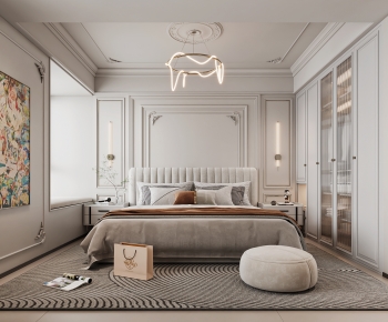 French Style Bedroom-ID:581749926