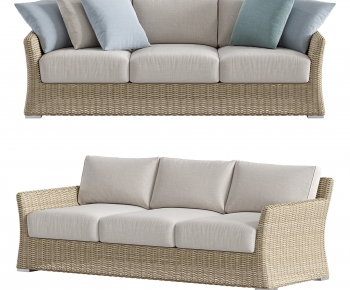 Modern Three-seat Sofa-ID:824568039