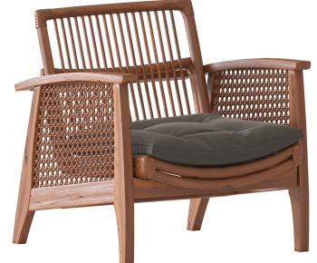 Wabi-sabi Style Lounge Chair-ID:317276953