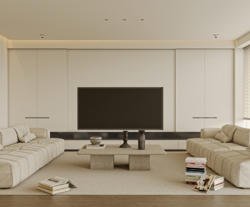 Modern A Living Room-ID:662565957