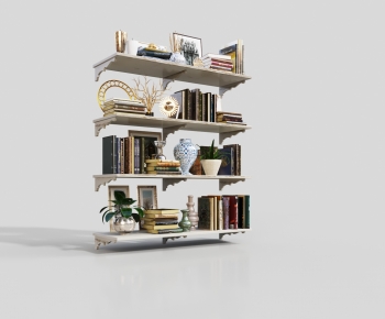 Simple European Style Bookshelf-ID:545100936