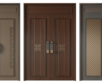 New Chinese Style Entrance Door-ID:830992943
