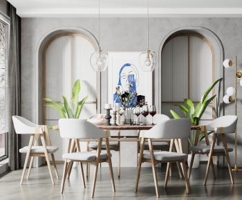 Nordic Style Dining Room-ID:565234909