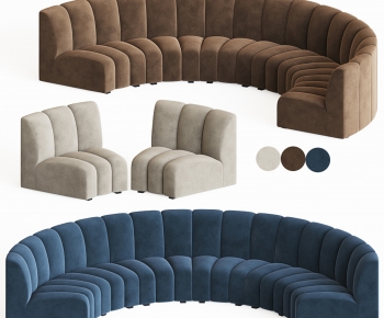 Modern Curved Sofa-ID:830272912