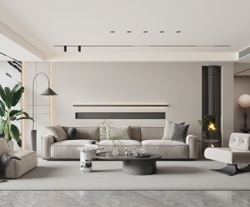 Modern A Living Room-ID:403930904