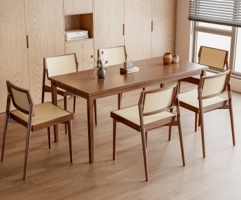 Modern Dining Table And Chairs-ID:771959079
