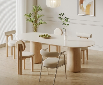 Modern Dining Table And Chairs-ID:240597964