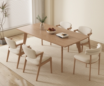 Modern Dining Table And Chairs-ID:972121002