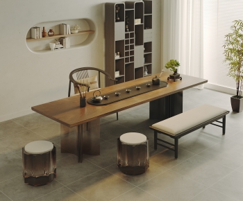 Wabi-sabi Style Tea Tables And Chairs-ID:925622941