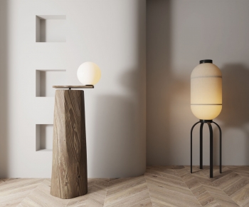 Wabi-sabi Style Floor Lamp-ID:673100916