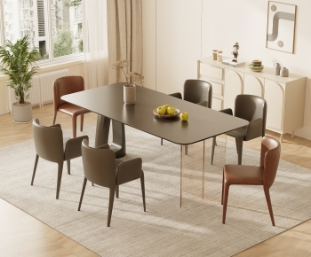 Modern Dining Table And Chairs-ID:912830118